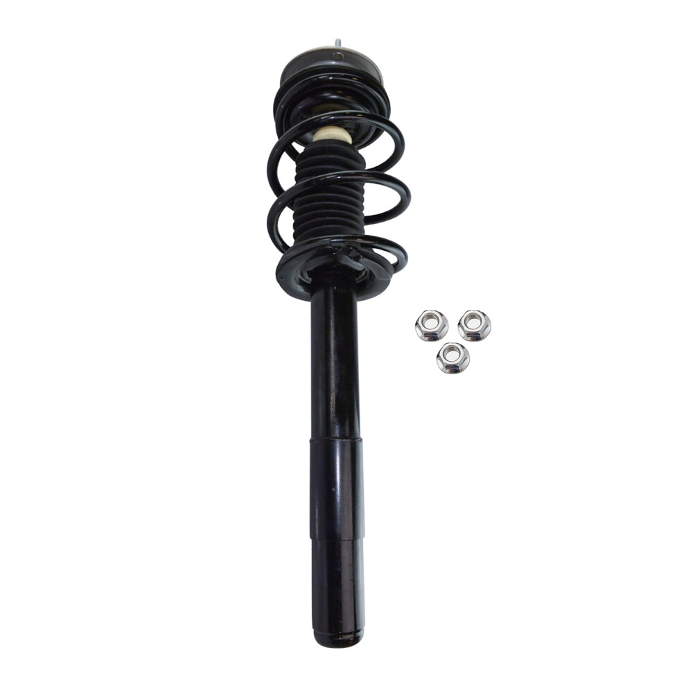 Trq Front Left Right Complete Strut & Coil Spring Assembly Driver Passenger Side Compatible With 2001-2003 Bmw 525I 1997-2000 528I 530I 191213577646