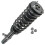 TRQ Front Left Right Complete Strut & Coil Spring Assembly Driver Passenger Side Compatible with 2003-2008 Mazda 6 1