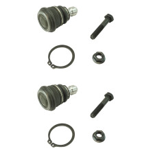 TRQ Front Lower Kogelgewricht Set Compatibel met 2012-2017 Kia Rio 2021-2022 Seltos 2010-2021 Soul