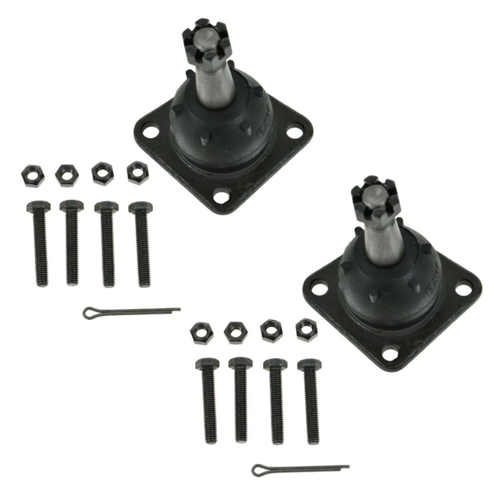 Trq Front Upper Ball Joint Set Compatible With 1993-2002 Chevrolet Camaro Pontiac Firebird 191213632024