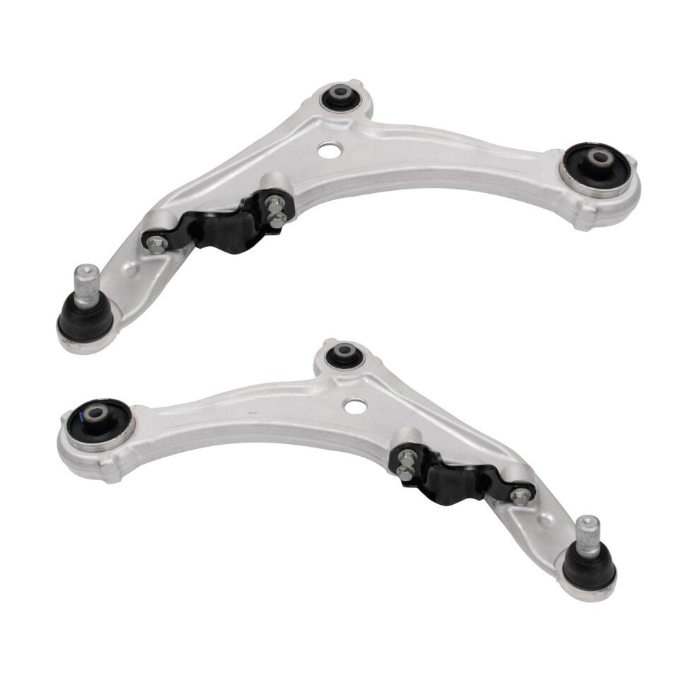 Trq Front Lower Control Arm With Ball Joint Set Driver & Passenger Side Lower Compatible With 2009-2014 Nissan Maxima 191213623077