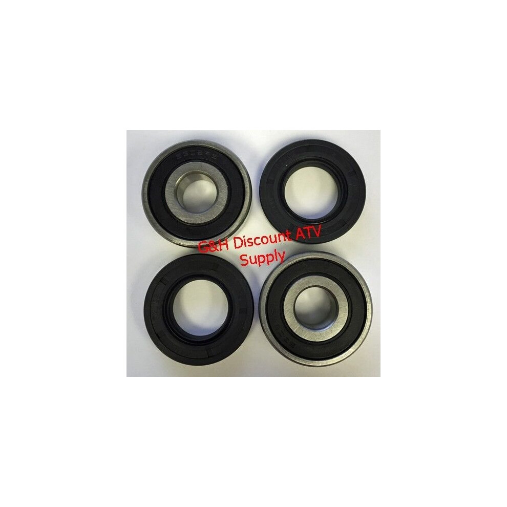 Aftermarket Front Wheel Axle Tube Bearings & Seals Kit Compatible With The 1984-1986 Honda Atc 200S & 200M 3-Wheelers 765095128656