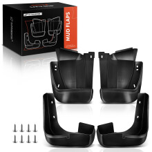 A-Premium S?t med 4 STK St?nksk?rme St?nksk?rme St?nklapper med hardwares?t Tilbeh?r Kompatibel med Honda Civic 2006-2011 Sedan sort farve foran