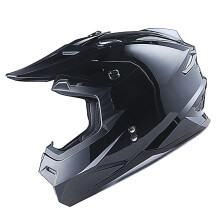 Motokrosov prilba pro dospel 1Storm BMX MX ATV Dirt Bike Ctyrkolka Ctyrkolka Celooblicejov prilba Zvodn styl: HF801 Leskl cern
