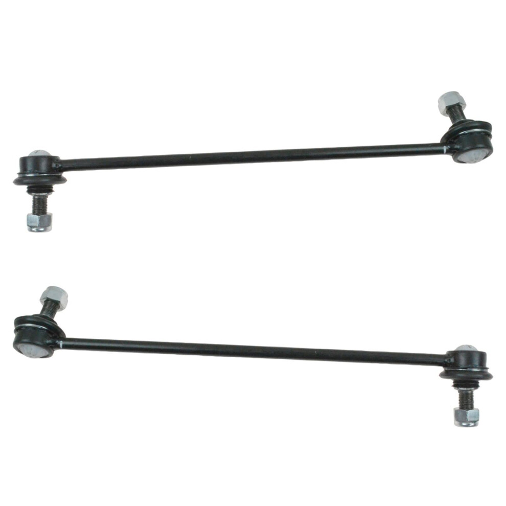 Trq Front Sway Bar Stabilizer Link Set Compatible With 2007-2012 Hyundai Santa Fe Veracruz 2011-2013 Kia Sorento 191213558485