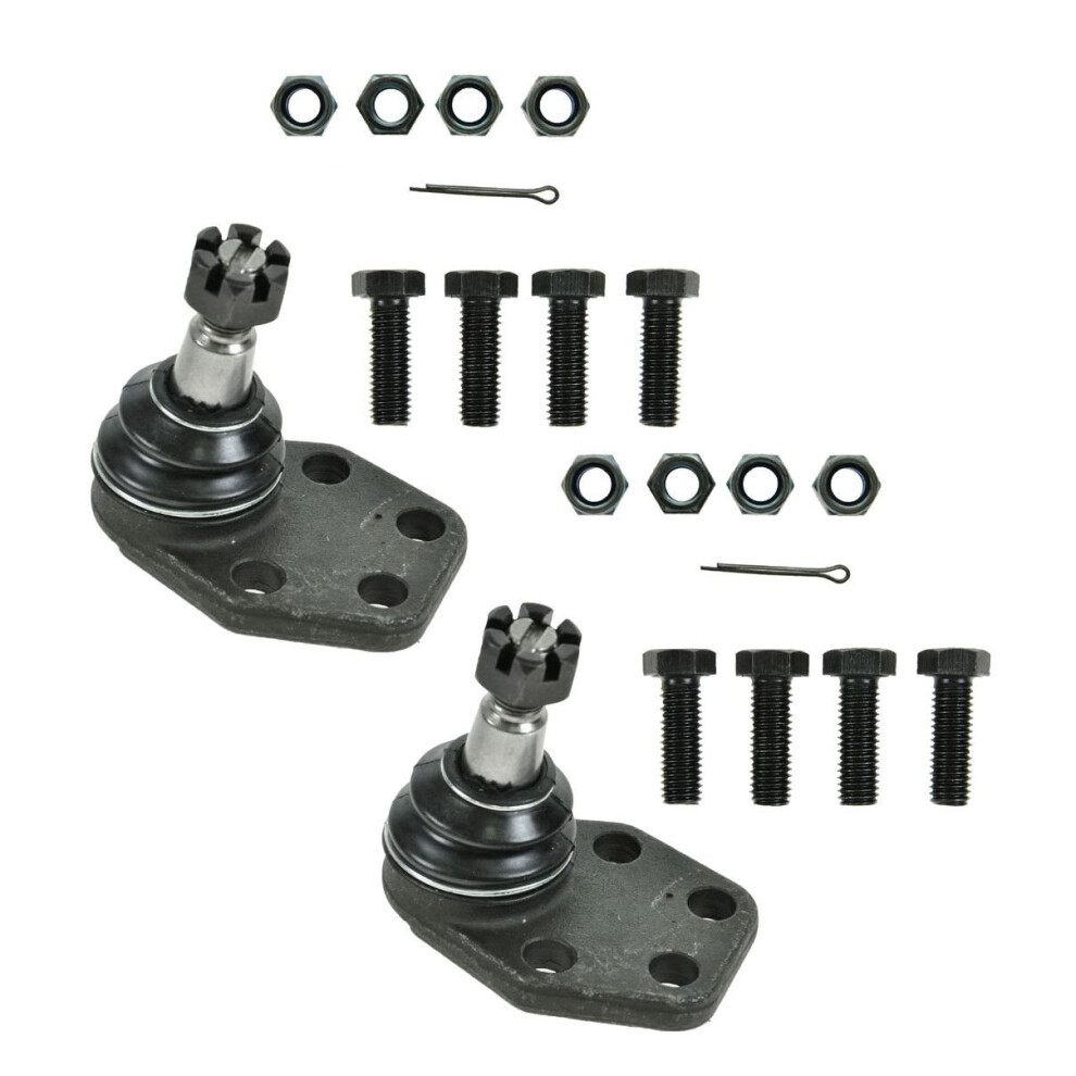 Trq Front Lower Ball Joint Set Compatible With 2000-2001 Dodge Ram 1500 191213631737