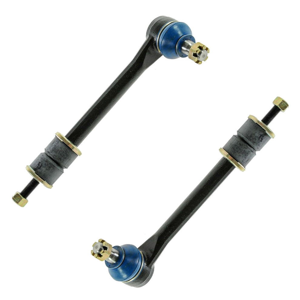 Trq Front Sway Bar Stabilizer Link Set Compatible With 1991-2000 Chevrolet C3500 1985-1999 P30 Gmc P3500 191213557785