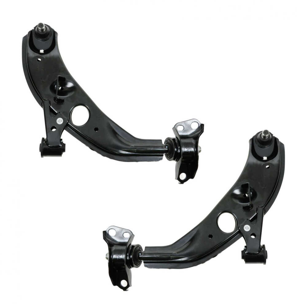 Trq Front Lower Control Arm With Ball Joint Set Compatible With 1998-2002 Mazda 626 191213623992