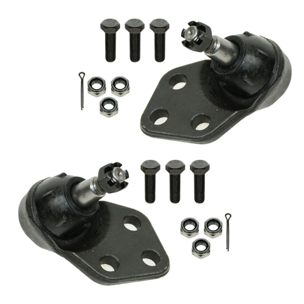 Trq Front Lower Ball Joint Set Compatible With 85-99 Buick 85-93 Cadillac Oldsmobile 87-99 Pontiac 191213632413