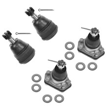TRQ Oberer und unterer Kugelgelenksatz vorne auf der Fahrer- und Beifahrerseite, kompatibel mit 7176 Buick, 7796 Cadillac, 7105 Chevrolet, 8505 G