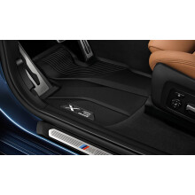 BMW 51472450512 All-Weather Floor Mats for G01 X3 (Set of 2 Rear Mats)