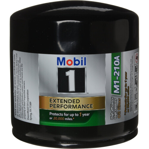 Mobil 1 M1-210A Ölfilter mit erweiterter Leistung, 2er Pack