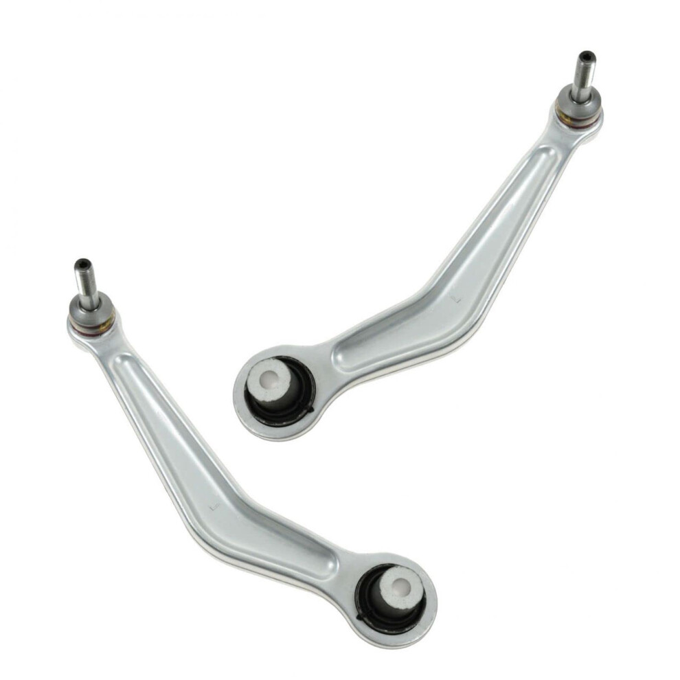 Trq Rear Upper Control Arm With Ball Joint Set Compatible With 02-10 Bmw 191213626177
