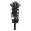 TRQ Rear Shock & Spring Strut Assembly Compatible with 1990-2000 Lexus LS400 1