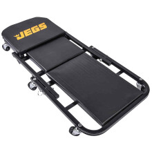 JEGS 2-i-1 Folding Creepers Automotive og Z Creeper - 300 LBS Kapacitet Mekanisk Creeper Seat - Lavprofil krybe med justerbare positioner