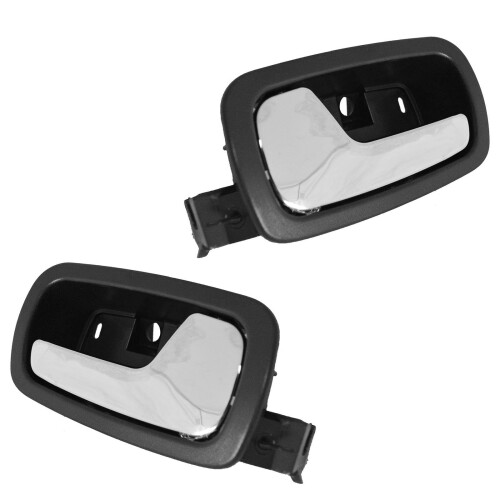 TRQ D?rh?ndtag Front Indvendig Indvendig Sort & Chrome Pars?t til Chevy Cobalt 2
