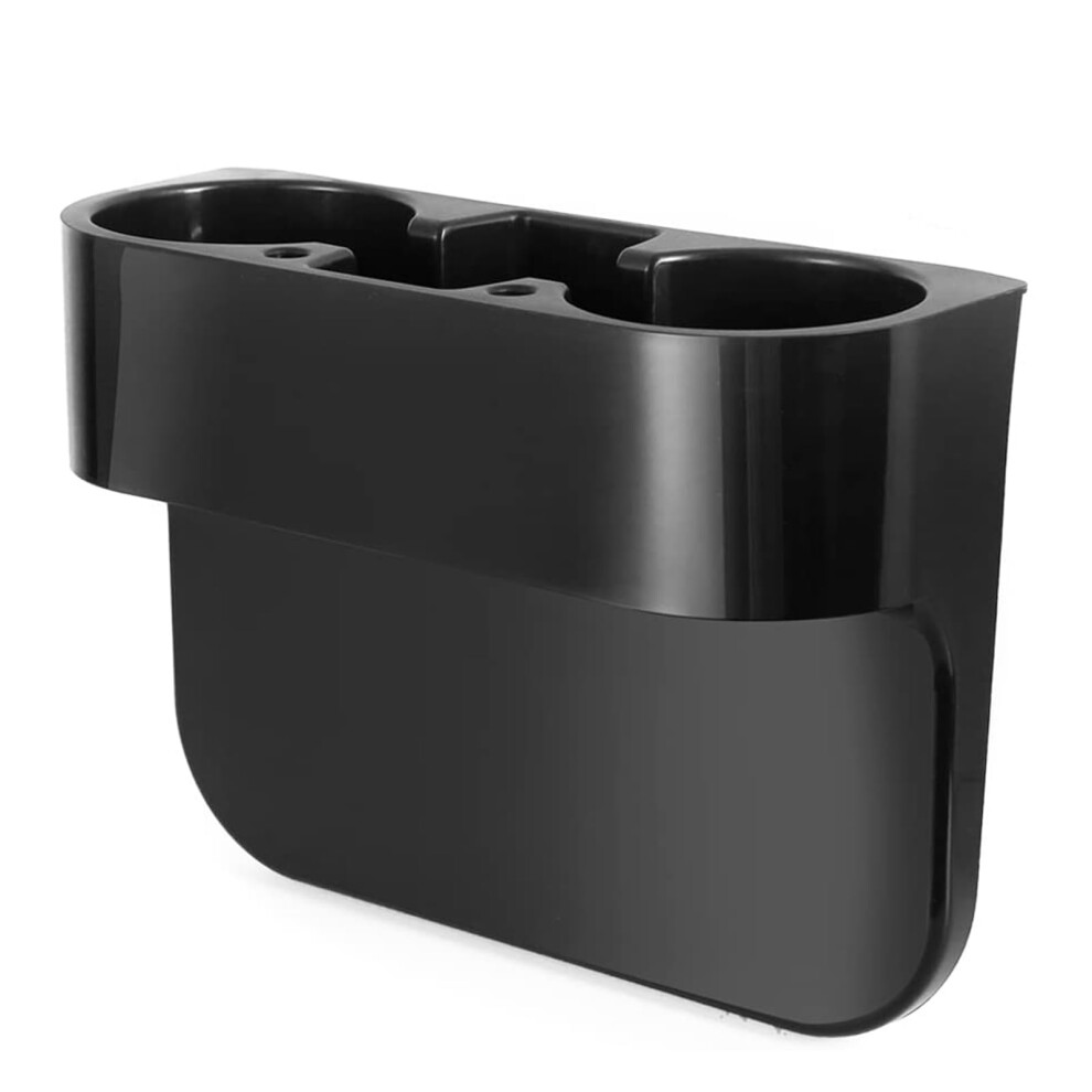 Heart Horse Cup Holder Portable Multifunction Vehicle Seat Cup Cell Phone Drinks Holder Box Car Interior Organizer (Black) Black 714046504131