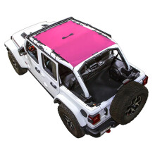 Spiderwebshade Pare-soleil en maille compatible avec Jeep Wrangler jl 4 portes 2018 jusqu' prsent, accessoire de vhicule fabriqu aux tats-Un
