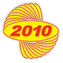 Versa Tags 2010 ovale modello anno concessionario auto finestra adesivi orgogliosamente Made in USA Versa modello ovale anno parabrezza adesivi s