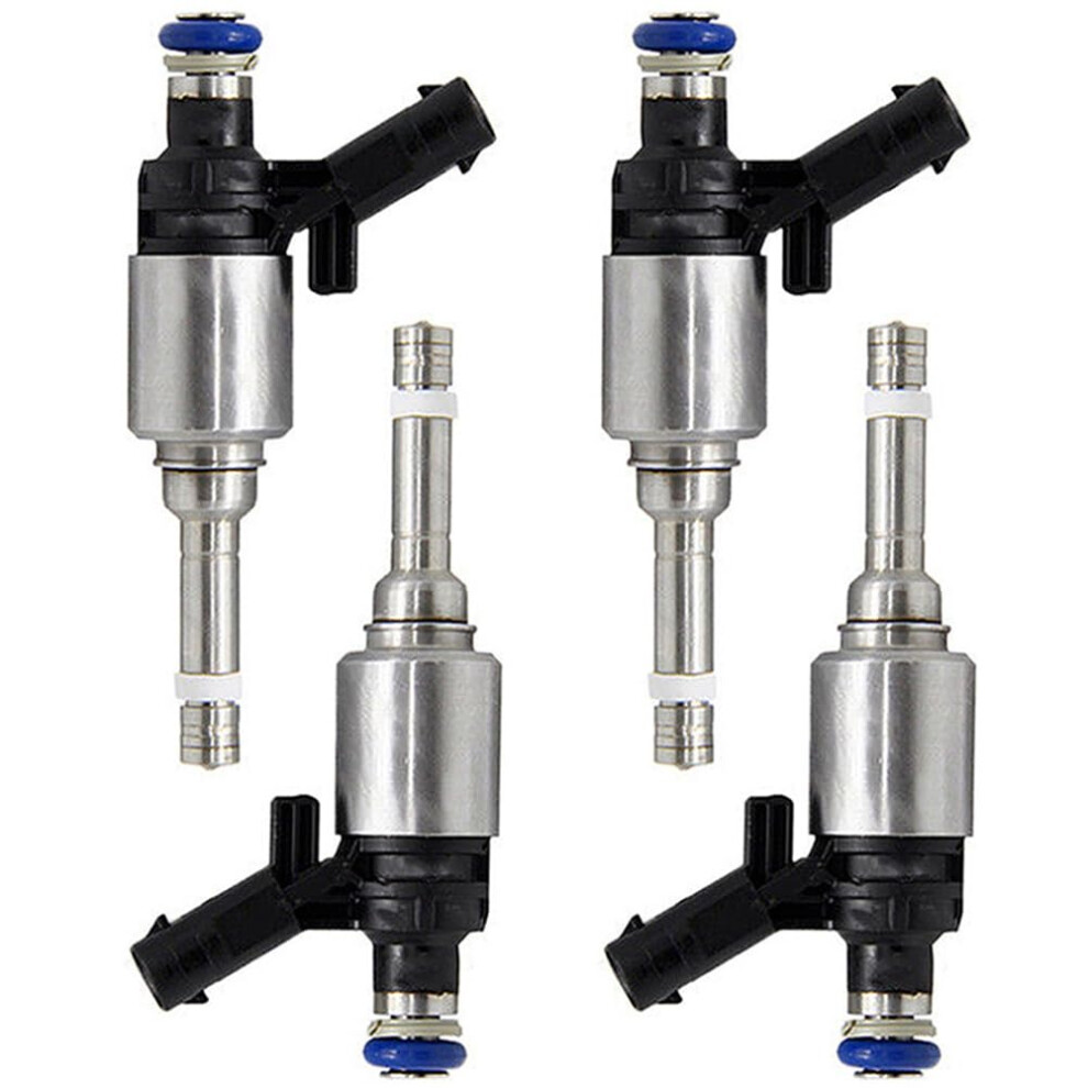 Gebanmr 06H906036g 4Pcs Set Fuel Injectors 6 Holes Replacement For Audi A3 A4 A5 A6 Q3 Q5 Tt For Vw Beetle Cc Eos Gti Tiguan Passat Jetta 2.0L Part# 672823540553