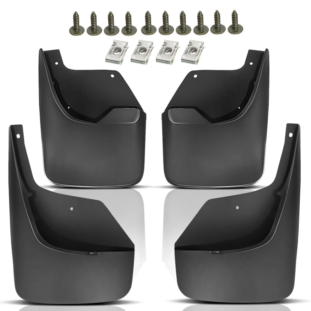 Yhtauto Mud Flaps Splash Guards Replacement For Chevrolet Trailblazer 2002-2009 Sport Utility Mudguards Mudflaps Accessories For Cars Wheel Protecto 700401272012