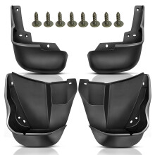 YHTAUTO S?t med 4 st?nklapper St?nksk?rme Tilbeh?r Udskiftning til Honda Civic 1996-2000 Coupe Sedan Passer ikke til modellen med sidesk?rter (jo