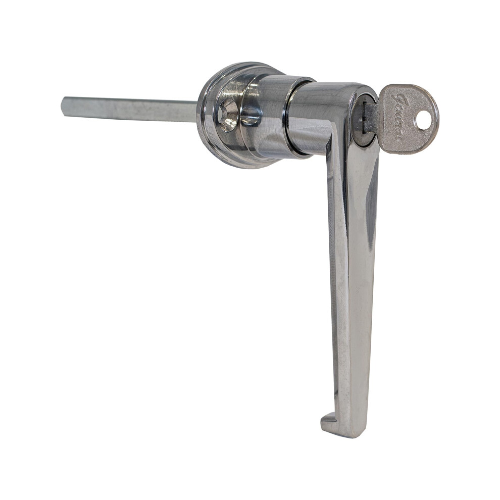 Buyers Products Company B2394l L-Type Locking Door Handle Surface Mounted 3-1/2 Inch Handle Length With Cl001 Key Lock For Trailer Doors Metal Ca 724920014212