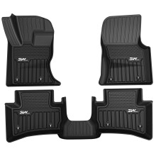 Tapis de sol 3W pour Range Rover Velar/Jaguar F-Pace TPE toutes saisons 2017-2025 - Tapis de sol sur mesure pour Range Rover Velar 1re et 2me r