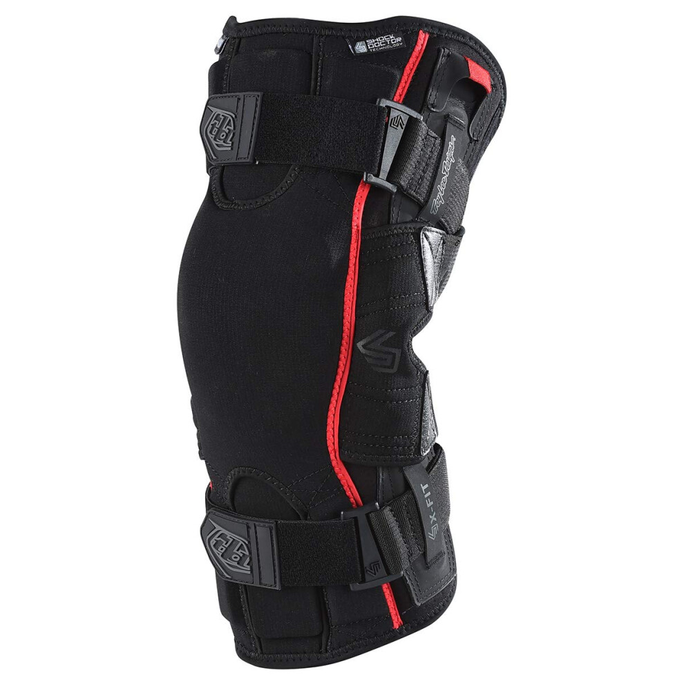 Photos - Elbow & Knee Pads TLD Troy Lee Designs 6400 Knee Brace - Black Medium Black 576003203 
