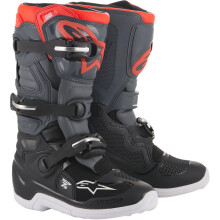 Alpinestars Botas unisex para adultos Youth Tech 7S Gris/Rojo Sz 05 (Multi 5 Big Kid)
