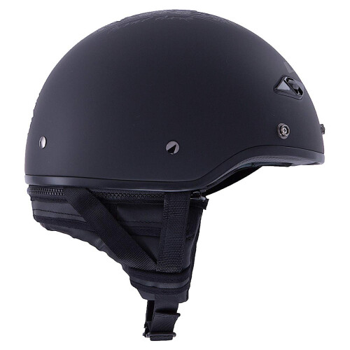 LS2 Helmets Bagger Motorrad-Halbhelm (Hard Luck  X-Small)