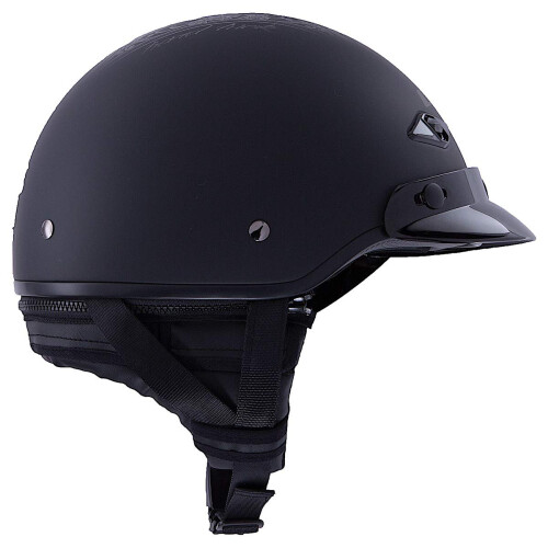 LS2 Helmets Bagger Motorrad-Halbhelm (Hard Luck  X-Small) 1