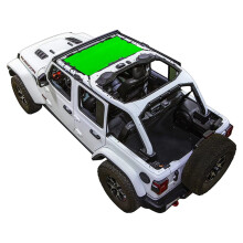 spiderwebshade jlkini Bikini mesh Zonnedoek top Compatibel met Jeep Wrangler jl 2018 Tot Heden
