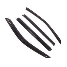 Tuningpros WD2-502 Set da 4 pezzi fum? scuro Visiera per finestrino (montaggio esterno) Deflettore Parapioggia compatibile con BMW X3 2003-2010