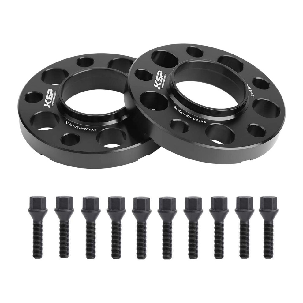 KSP Hubcentric Wheel Spacers 5x120mm 20mm Thread Pitch M12x1.5 Hub Bore 72.56mm Forged Spacers for E82 E88 E36 E30 E90 E91 E92 E93 E28 E34 E23-image-OPC-PM8RNXD-NEW