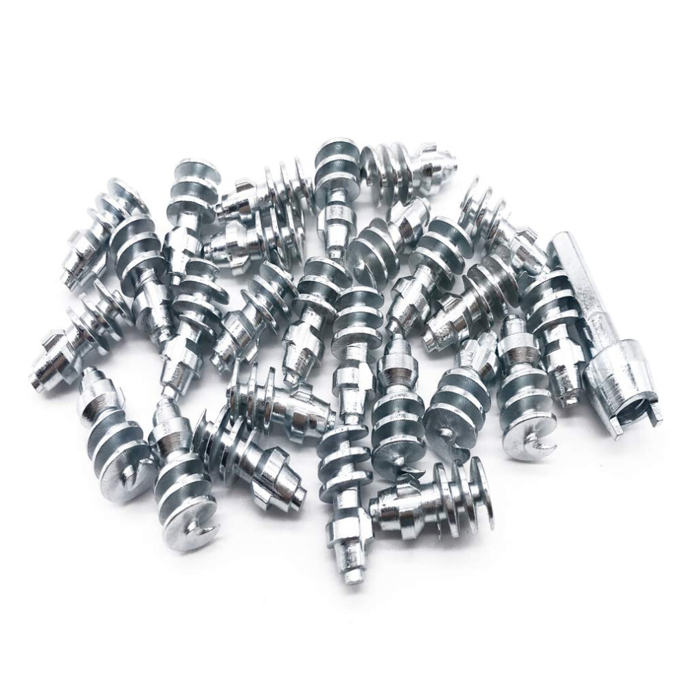 Carbide Tires Studs Marrkey 22.8Mm Spikes For Tires-Security Anti-Skid Car Wheel Snow Tire Chains Studs For Atv Suv Motorcycle Loaders Tractors Ms19 6955896758846