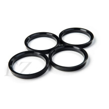 Juego de anillos centradores 106mm OD a 100mm ID compatible con muchas Nissan 6 tornillos