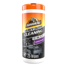 Armor All Heavy Duty Car Cleaning Wipes Car Wipes til snavs Fedt og olie 25 Count