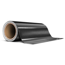 VViViD Hochglnzendes Epoxidharz-Klebeband aus schwarzem Karbonfaser-Vinyl, DIY-Rolle (15,2 cm x 6,1 m)