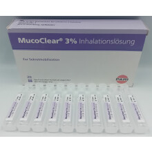 Pari Mucoclear 3% Dosettes Sterile Pack of 20 - REF:PARI-077G5003-V2