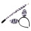 1 set zebrakostüm-accessoires: , stirnband, 10