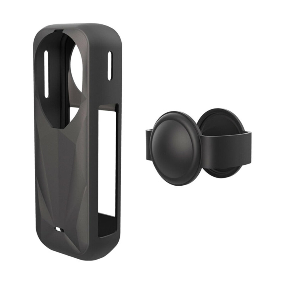Silicone Protective Case For Action Camera - Silicone Case Cover, Protective Housing, Action Cam Accessory Black 9393856367283