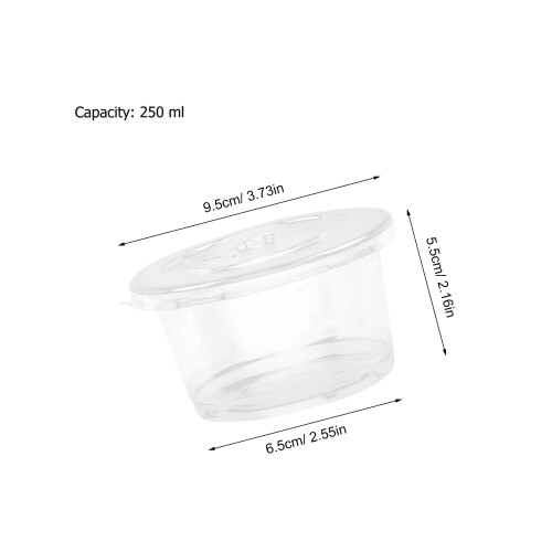 Pudding Transparent Für Geschäfte 2