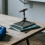 1Pc Adjustable Microphone Stand Tripod Support Black 8