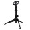 1Pc Adjustable Microphone Stand Tripod Support Black 4