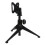 1Pc Adjustable Microphone Stand Tripod Support Black 7