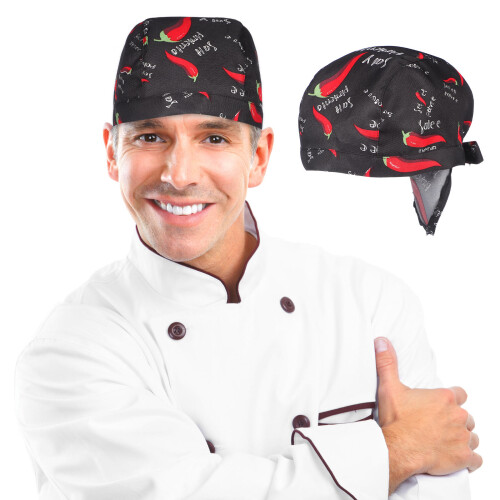 kochmütze für restaurant – bequemer (chili)