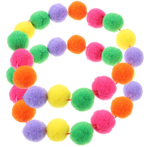 Circular Halsband Für Katzen Mit Plüschkugel Rot 2