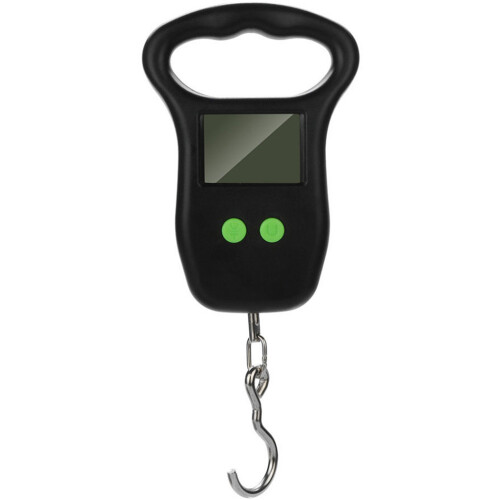 hängewaage mit lcd-display und haken, tragbare gepäckwaage