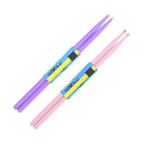 2 paar ahorn drumsticks aus holz für percussion